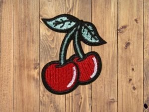 Embroidered Cherry patch