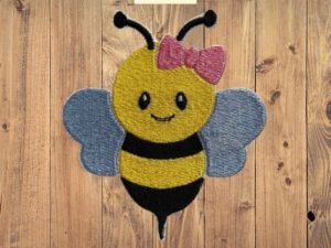 Embroidered Bee patch