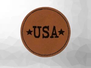 usa leather patches