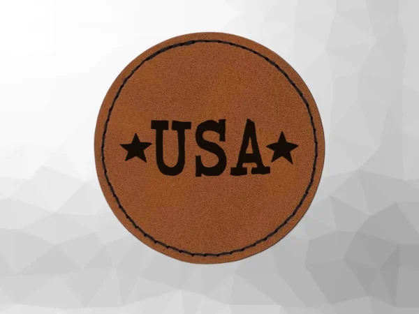 usa leather patches