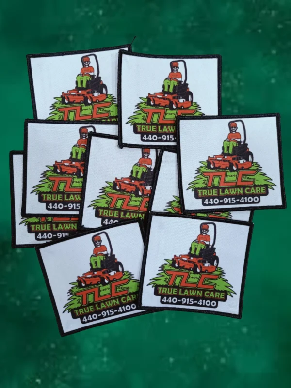 True lawn care sublimation patches